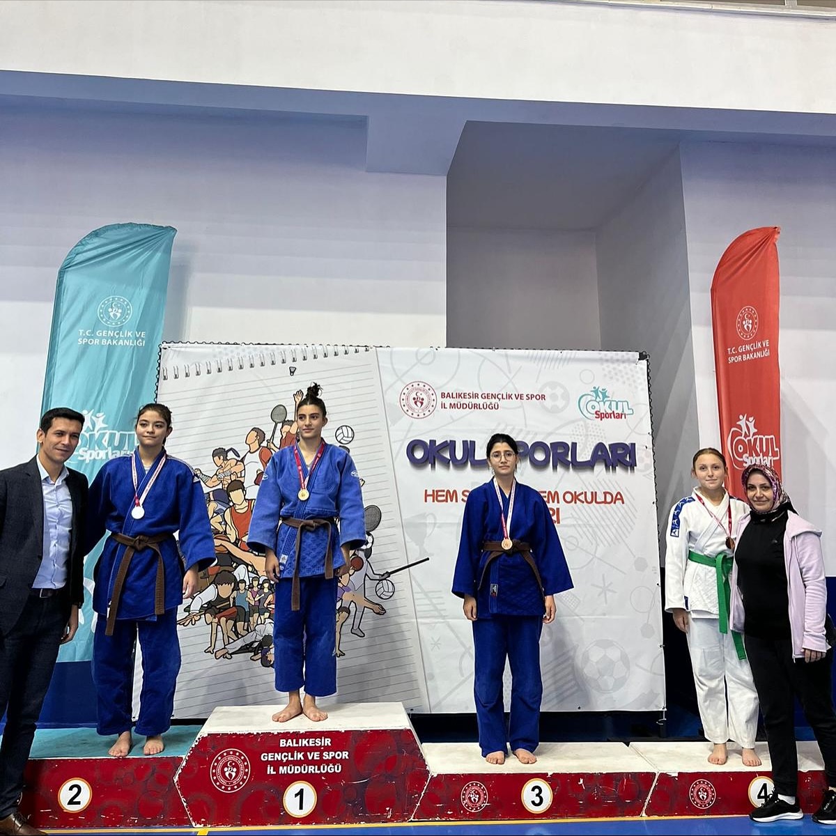 Gönen Belediyesporlu Judoculardan İl Derecesi