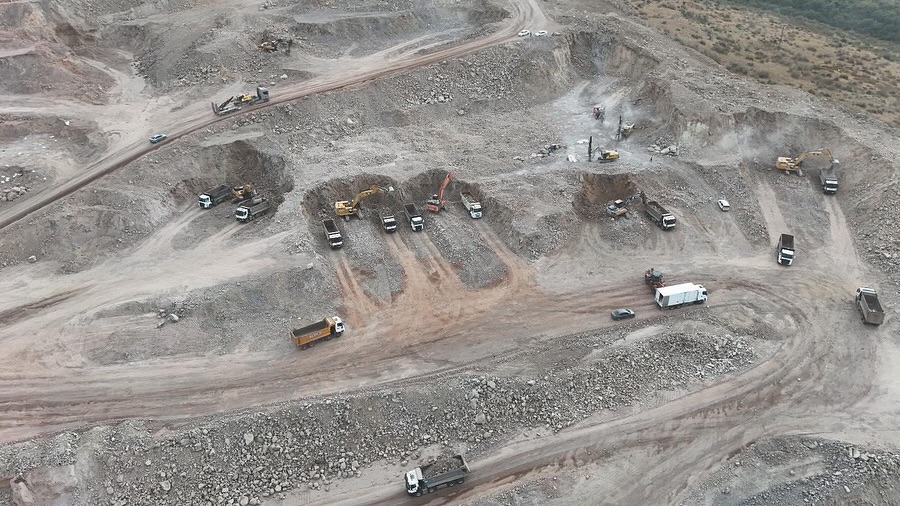 Gönen’de Sera Organize Tarım Bölgesi Çalışmaları Devam Ediyor